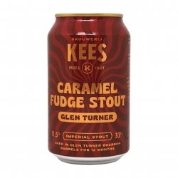Brouwerij Kees Caramel Fudge Stout Glenn Turner Edition