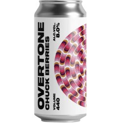 Overtone New Chuck Berries Imperial Birthday Berries and Cream Sour 440ml (8%) - Indiebeer