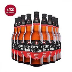 CERVEZA ESTRELLA GALICIA 600 ML X 12 - Iberpark