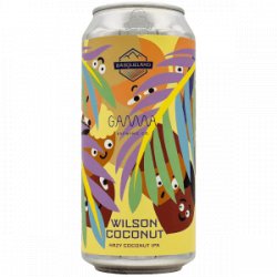 Basqueland X Gamma – Wilson Coconut - Rebel Beer Cans