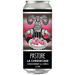 Pastore La Cheesecake Strawberry & Oreo Cheesecake Sour 440ml (6%) - Indiebeer