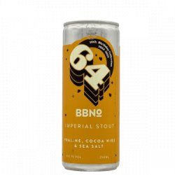 BBNO – 64Imperial Stout – Praline, Cocoa Nibs & Sea Salt – 10th Birthday Edition - Rebel Beer Cans