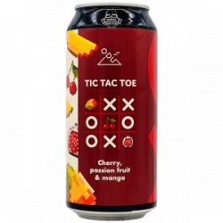 ODU Brewery – TIC TAC TOE Cherry, Passion Fruit & Mango - Rebel Beer Cans