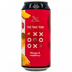 ODU Brewery  TIC TAC TOE Mango & Raspberry - Rebel Beer Cans