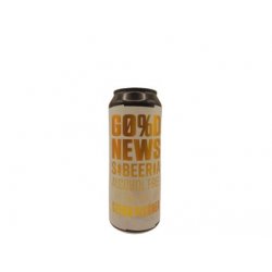 Sibeeria Brewery Good News: Experimental Hop Czech Pilsner