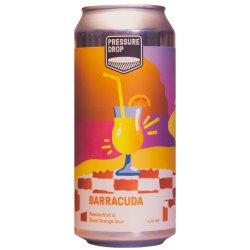 Pressure Drop Barracuda Blood Orange & Passionfruit Sour 440ml (4.3%) - Indiebeer