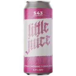 S43 Little Juice IPA 440ml (5.5%) - Indiebeer