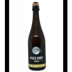 Brasserie Caulier Paix Dieu 750ml - Bierwinkelier