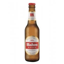 Cerveza Mahou 5 Estrellas Tercio de 33cl - Vinopremier