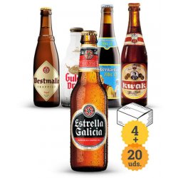 Estrella Galicia + Descubrimientos belgas - Escerveza