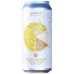 Hopfly Brewing Company Lemon Meringue Pie Blender Pastry Sour 16 oz. Can - Great Grapes