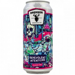 Drekker Brewing Company – Benevolent Intentions - Rebel Beer Cans