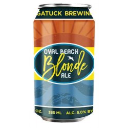 Saugatuck Oval Beach Blonde Ale Can - Beers of Europe