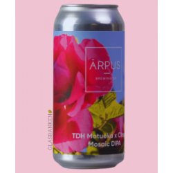 Arpus Brewing Co  TDH Motueka x Citra x Mosaic DIPA - Glasbanken