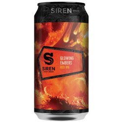 Siren Glowing Embers Red IPA 440ml (4.7%) - Indiebeer