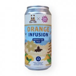 BREW YORK  ORANGE INFUSION  4.8% - Fuggles Bottle Shop