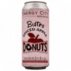 Energy City Brewing  Bistro Spiced Apple Donuts - Rebel Beer Cans