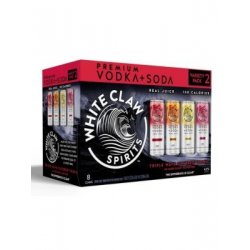 WHITE CLAW #2 VODKA SODA VARIETY PACK 12oz 8PK CANS - Schaefer’s