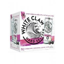 WHITE CLAW HARD SELTZER BLACK CHERRY 12oz 6PK CANS - Schaefer’s