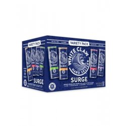 WHITE CLAW SURGE VARIETY PACK HARD SELTZER 12oz 12PK  CANS - Schaefer’s