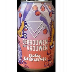 Gebrouwen Door Vrouwen Gogo Grapefruit 330ml - Bierwinkelier