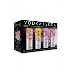 WHITE CLAW VODKA SODA MIX PACK 12oz 8PK CANS - Schaefer’s