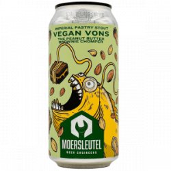 Moersleutel – Vegan Vons, Peanut Butter Brownie Chomper 2022 - Rebel Beer Cans