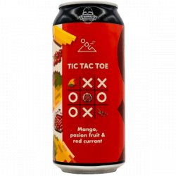 ODU Brewery – TIC TAC TOE Mango, Passion Fruit & Red Currant - Rebel Beer Cans