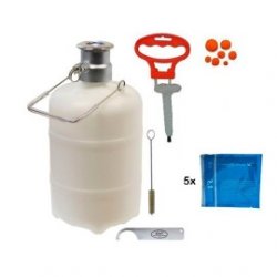 Kit de limpieza tipo G con cabeza inox - Todocerveza