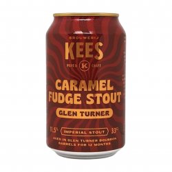 Brouwerij Kees Caramel Fudge Stout Glen Turner Edition