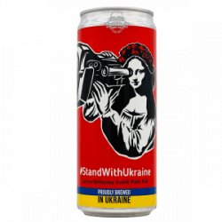 Pravda Brewery – Stand With Ukraine Lemon&Honey Kveik Pale Ale - Rebel Beer Cans