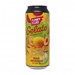 Funky Fluid Gelato: Peach Limoncello