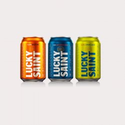 Lucky Saint Mixed Lager, IPA & Lemon Lager 330ml Cans - Lucky Saint