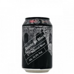 Pühaste X Zagover X AF Brew  Trinity in Black - Rebel Beer Cans