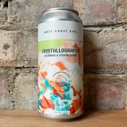 Cloudwater Crystallography Columbus & Strata WC DIPA 8% (440ml) - Caps and Taps