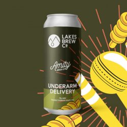 Lakes Brew Co Underarm Delivery  Trans-Tasman Hazy IPA  7% - Lakes Brew Co