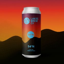 Lakes Brew Co 54°  American Pale  5.4% - Lakes Brew Co