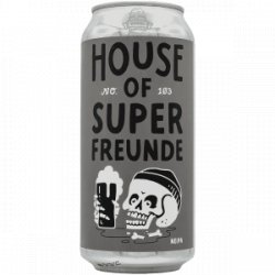 SUPERFREUNDE – House of Superfreunde NEIPA (No. 8) (Green) - Rebel Beer Cans