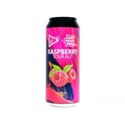 Funky FluidOne More Beer - 10,5°RASPBERRY Sour Ale 500ml can 4% alc. - Beer Butik
