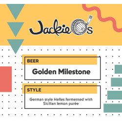 Jackie O’s Golden Milestone Crowler - Jackie O’s Brewery