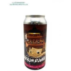 Piggy brewing - Carbon Rouge - Stout FramboiseCerise  - 44cl Can - La Compagnie des Bonnes Bouteilles