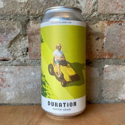 Duration Cuttin Grass Pilsner 4.5% (440ml) - Caps and Taps