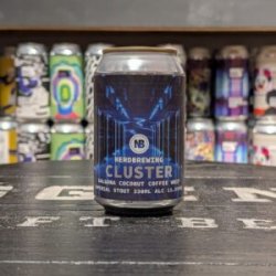 Nerdbrewing Cluster Dalgona Coconut Coffee Whip Imperial Stout Nerdbrewing Cluster Dalgona Coconut Coffee Whip Imperial Stout