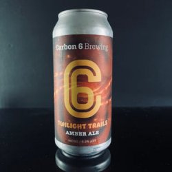 Carbon 6 Brewing, Twilight Trails: Amber Ale, 440ml - My Beer Dealer