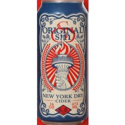 Original Sin New York Dry Cider 4 pack 16 oz. Can - Petite Cellars