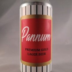 Sour Cellars PANNUM GOLD LAGER  16oz Can - Sour Cellars