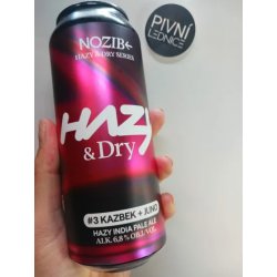 NOZIB Special Brews HAZY & DRY #3 Kazbek + Juno NOZIB Special Brews HAZY & DRY #3 Kazbek + Juno
