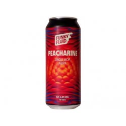 Funky Fluid - 16°Peacharine 500ml can 6,4% alc. - Beer Butik