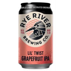 Rye River Brewing Co. lil’ twist grapefruit ipa - Die Bierothek