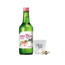 Rượu Jinro Soju Peach 13%  Chai 360ml – Thùng 20 Chai - PHouse – Đồ Uống Cao Cấp